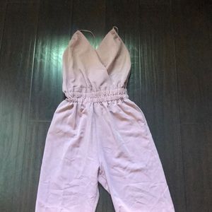 Mauve pink jumpsuit